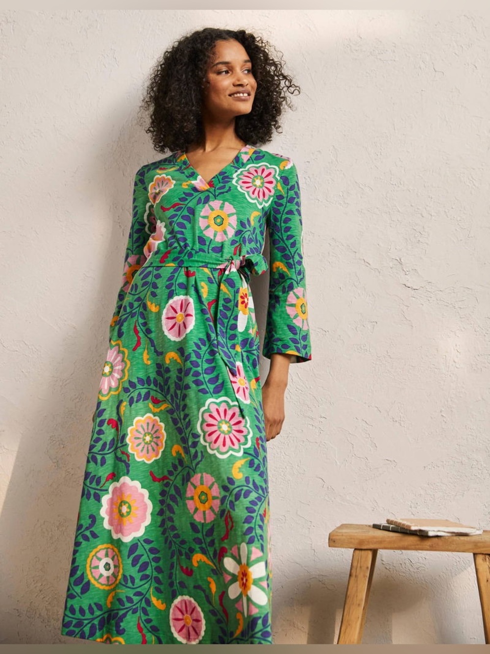 BODEN
Jersey Kaftan Maxi Dress